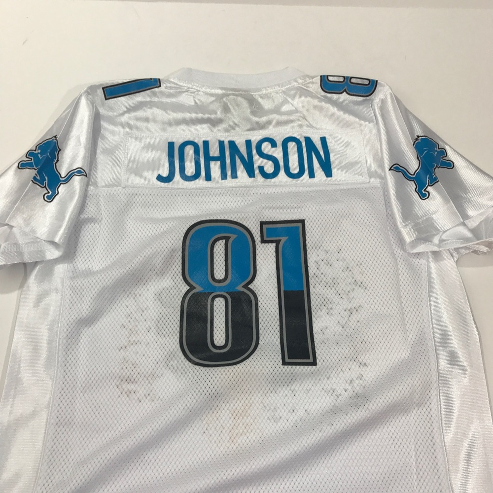 Detroit Lions NFL Jersey Johnson Kids Youth XL - Picture 7 of 8